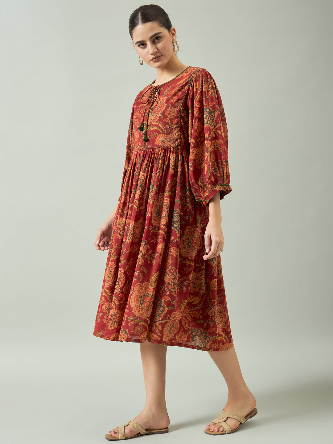 Savanna Safari Midi Dress