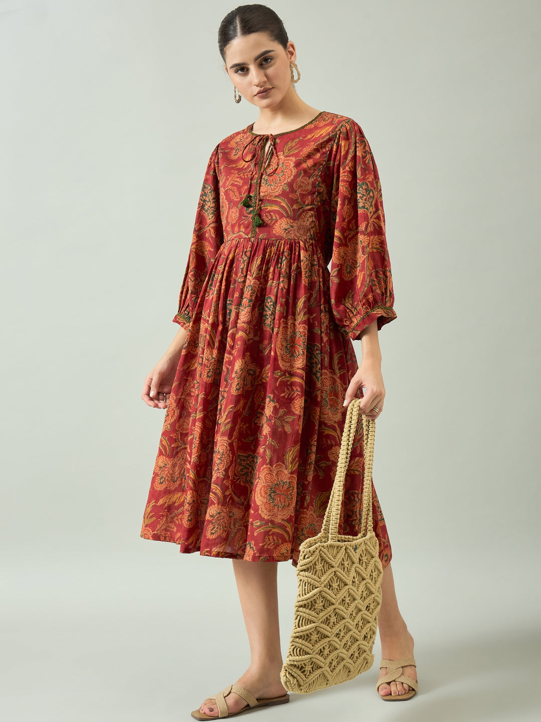 Savanna Safari Midi Dress