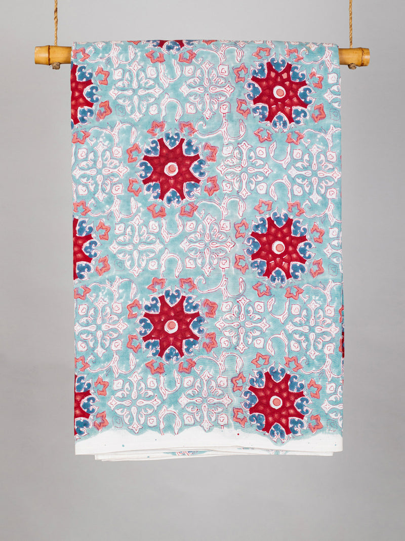 Jaipur Window Cotton Hand Block Printed Fabric