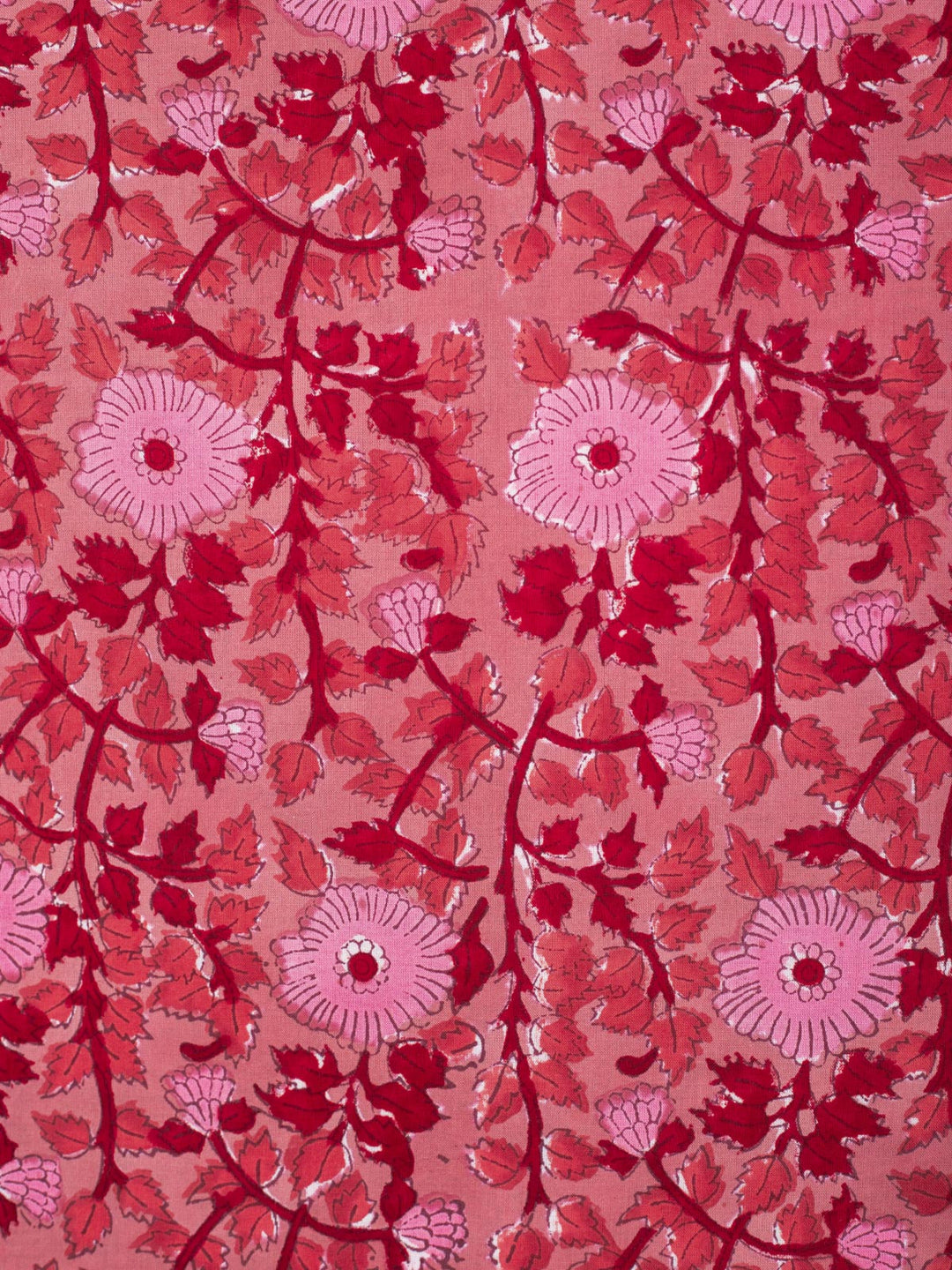 Evening Promise Cotton Hand Block Printed Fabric