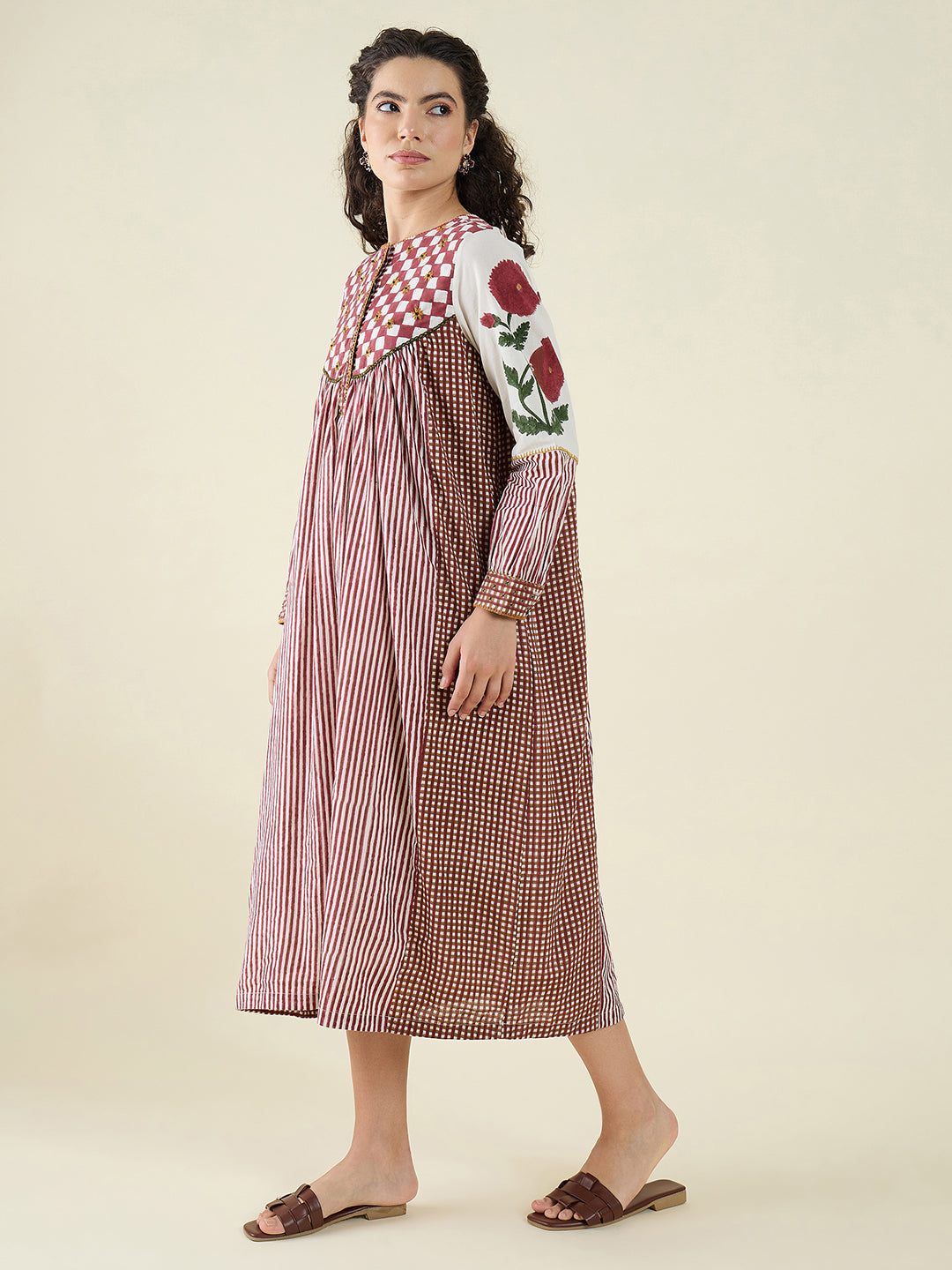 Gulnar Poppy Midi Dress