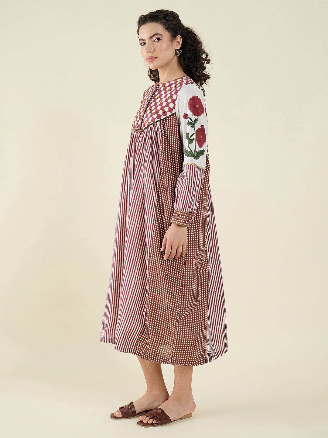 Gulnar Poppy Midi Dress