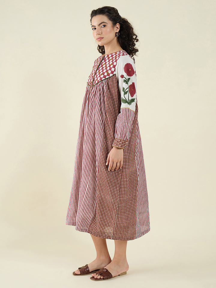 Gulnar Poppy Midi Dress
