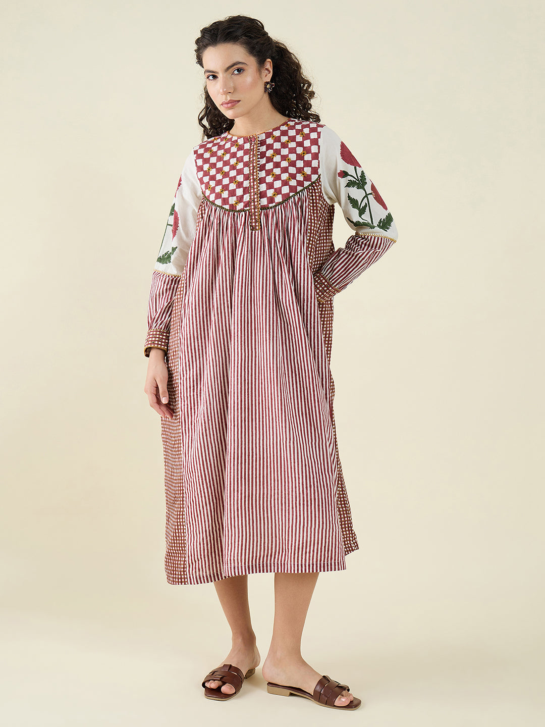Gulnar Poppy Midi Dress