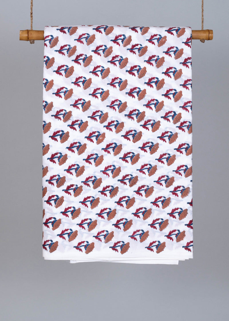 Sierra Cotton Hand Block Printed Fabric