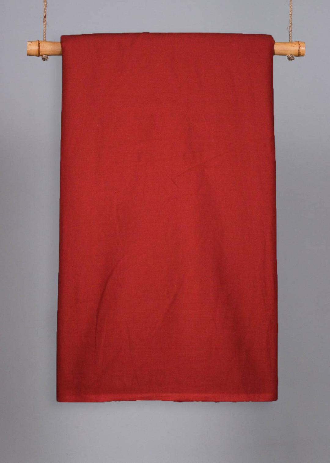 Lovers Cotton Crimson Plain Dyed Fabric