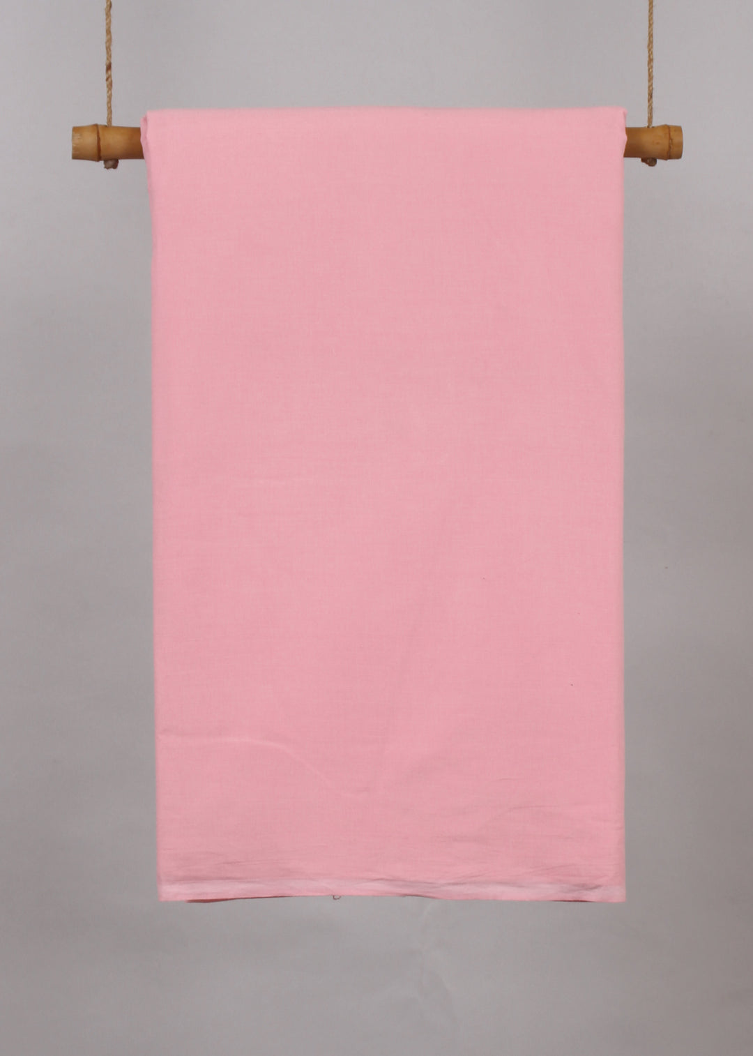 Rose Pink Cotton Plain Dyed Fabric