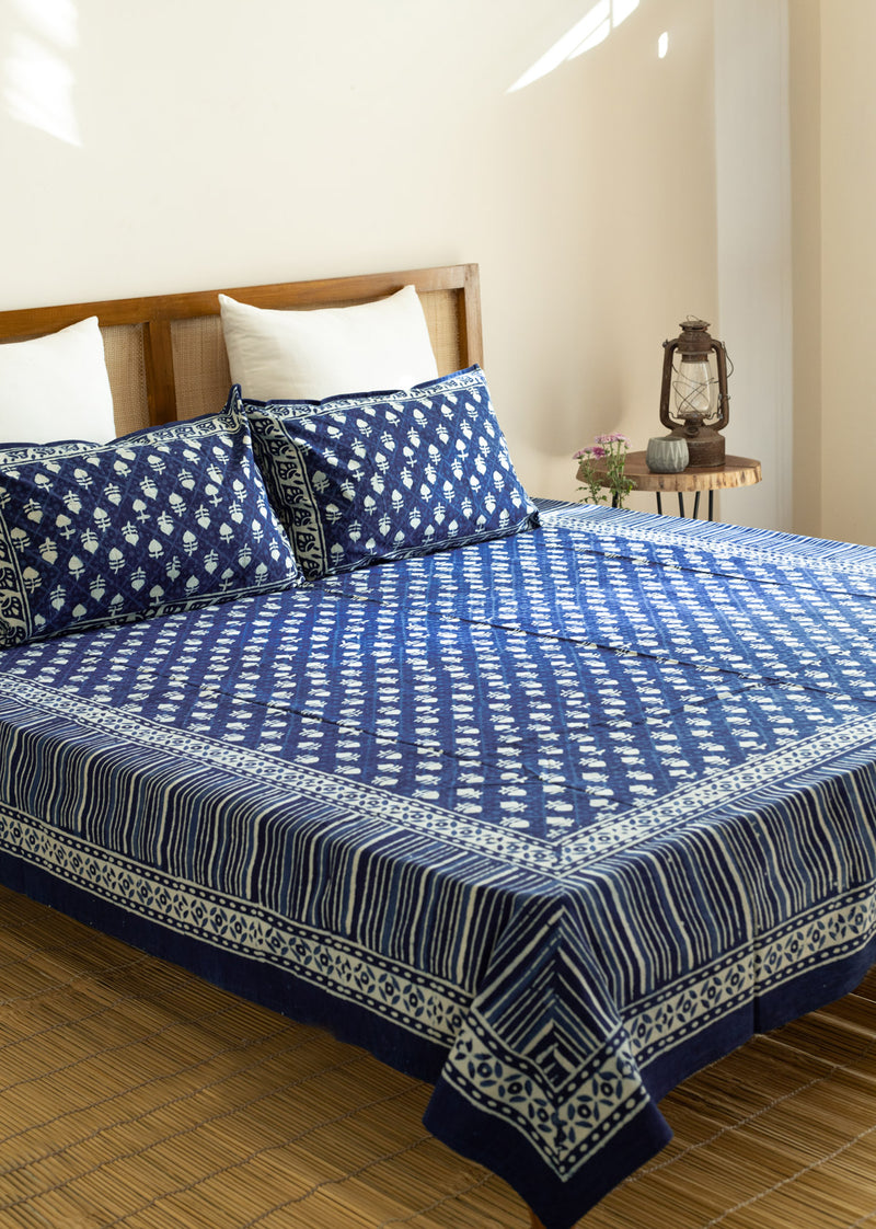 Dryland Hymns Cotton Hand Block Printed Bed Linens