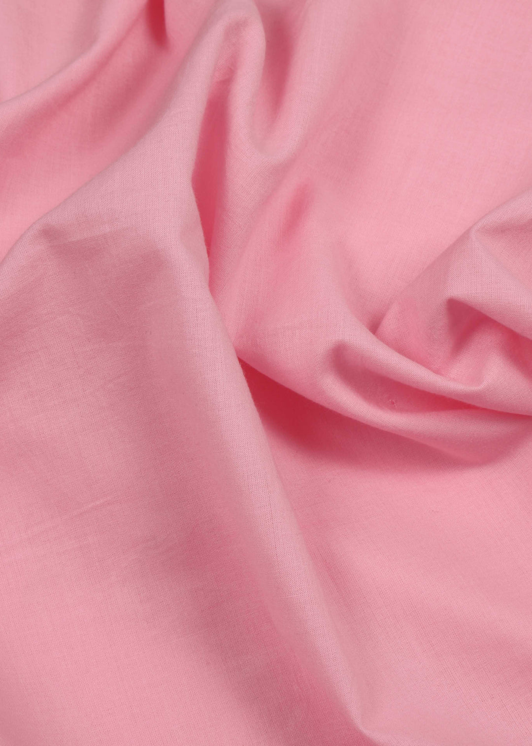 Rose Pink Cotton Plain Dyed Fabric