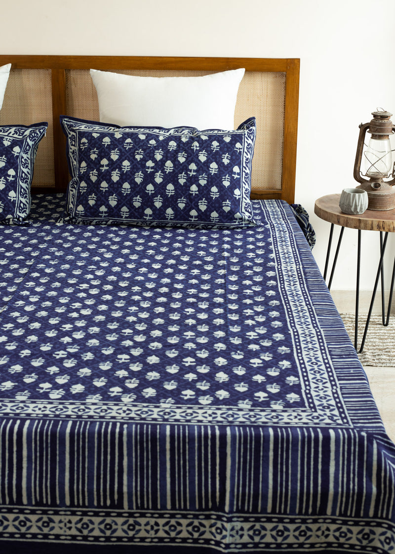 Dryland Hymns Cotton Hand Block Printed Bed Linens
