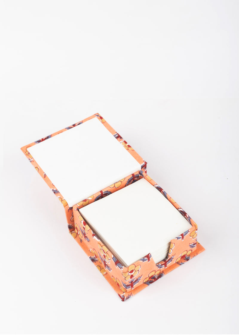 Summer Soiree Hand Block Print Slip Box