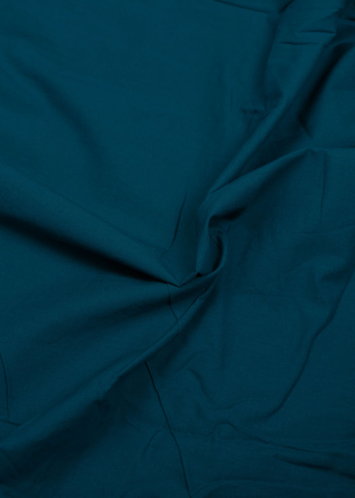 Nocturnal Blue Cotton Plain Dyed Fabric