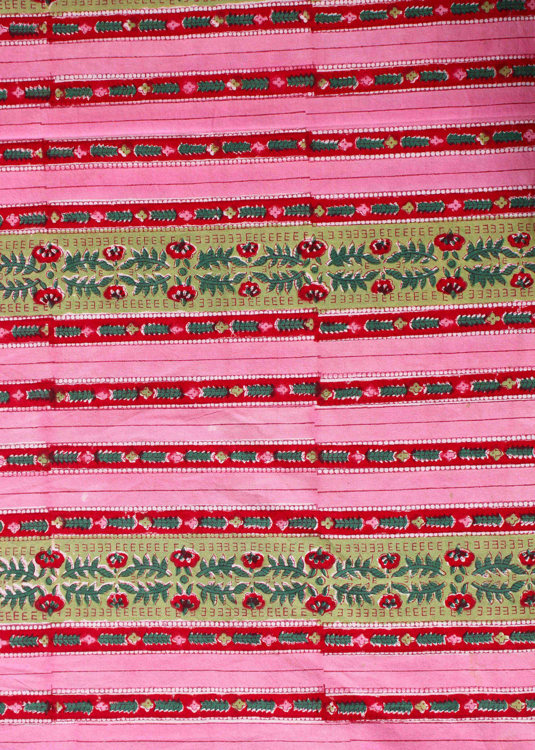 October Colours Cotton Hand Block Printed Bed Linens