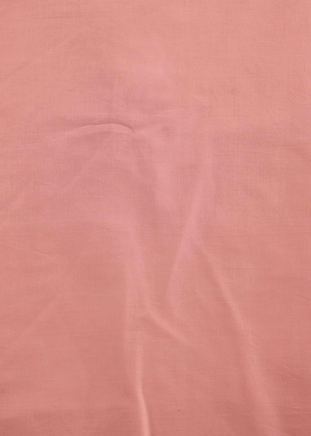 Salmon Pink Cotton Plain Dyed Fabric