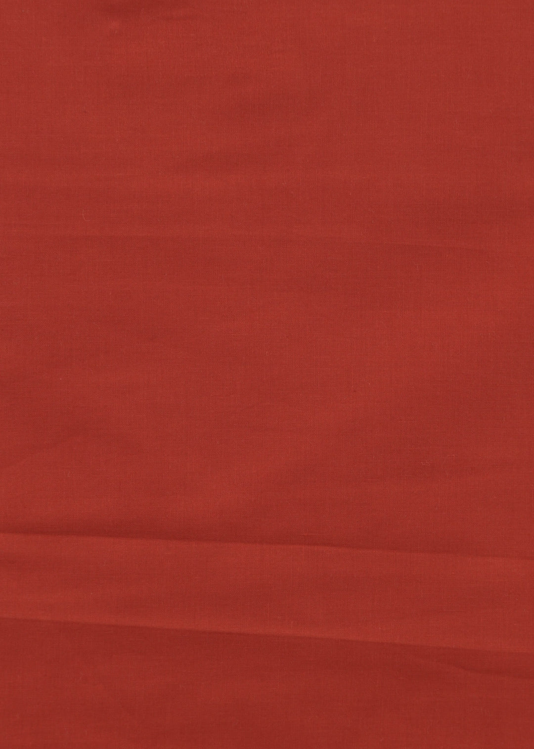 Teracotta Orange Cotton Plain Dyed Fabric