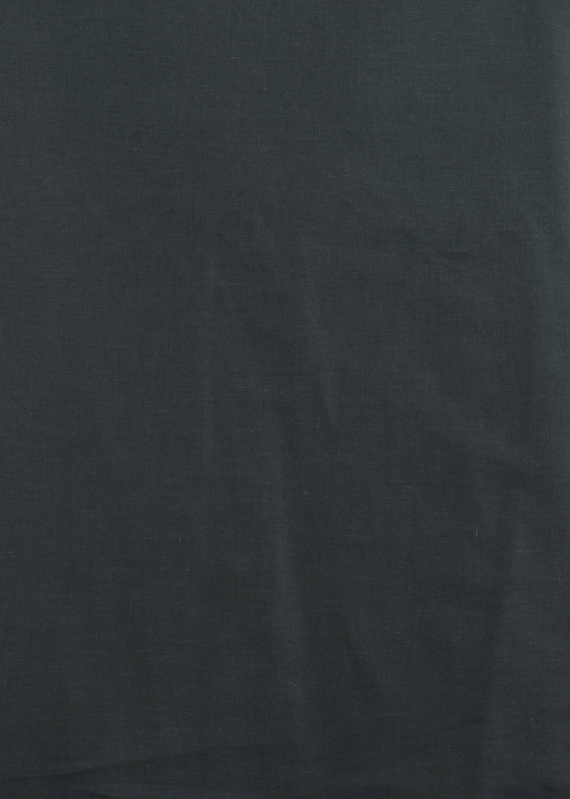 Slate Grey Cotton Plain Dyed Fabric (2.40 Meter)