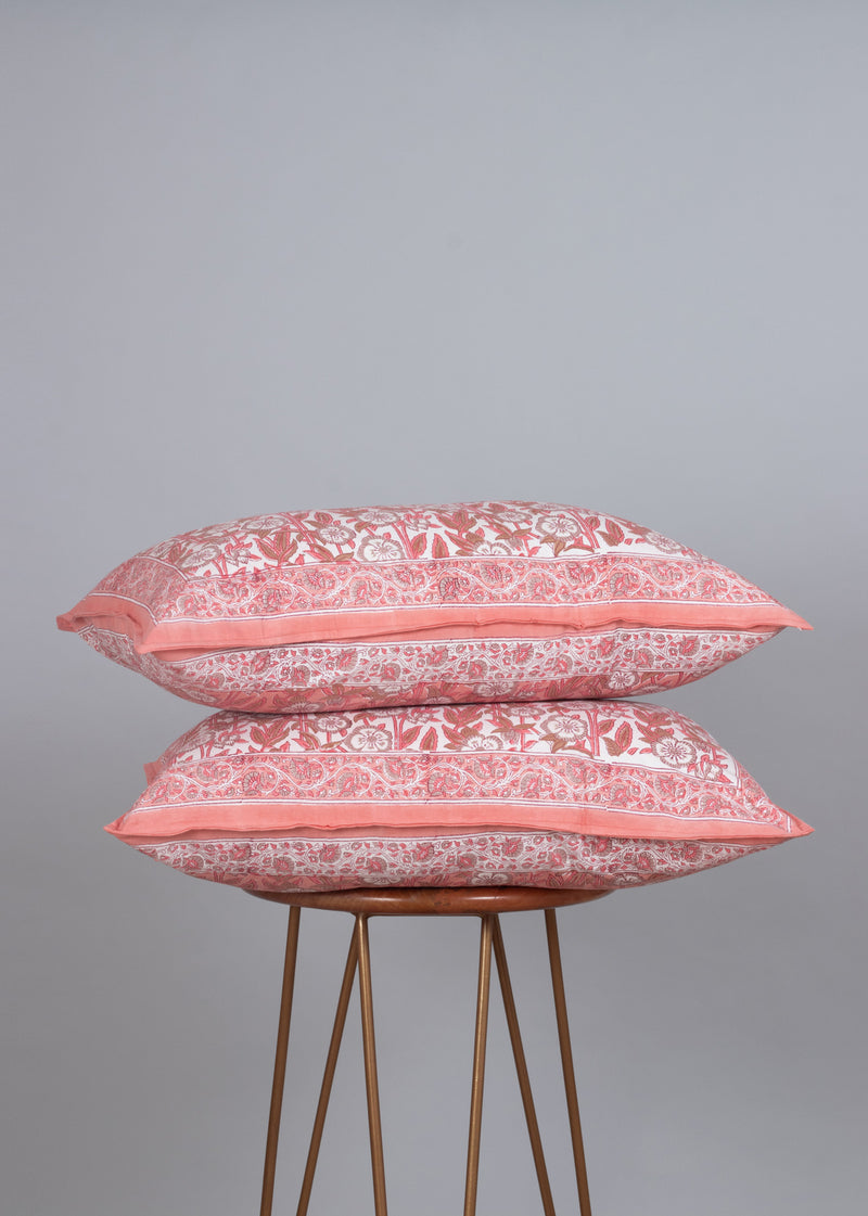Nectar Hand Block Printed Cotton Bedsheet