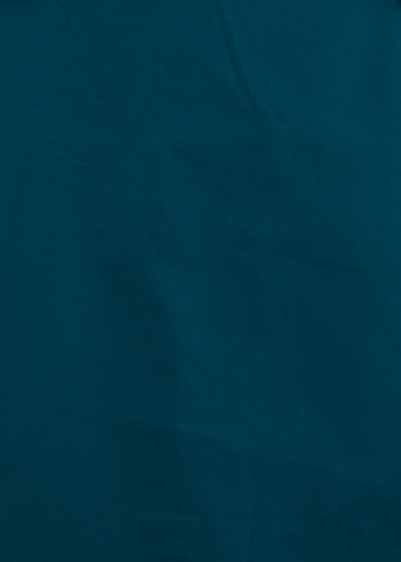 Nocturnal Blue Cotton Plain Dyed Fabric